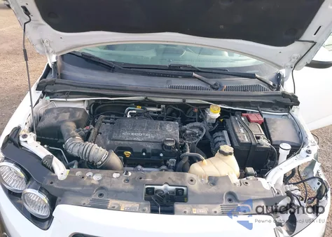 2016 Chevrolet Sonic Lt Auto из США, поврежденный, VIN 1G1JC6SB0G4167127